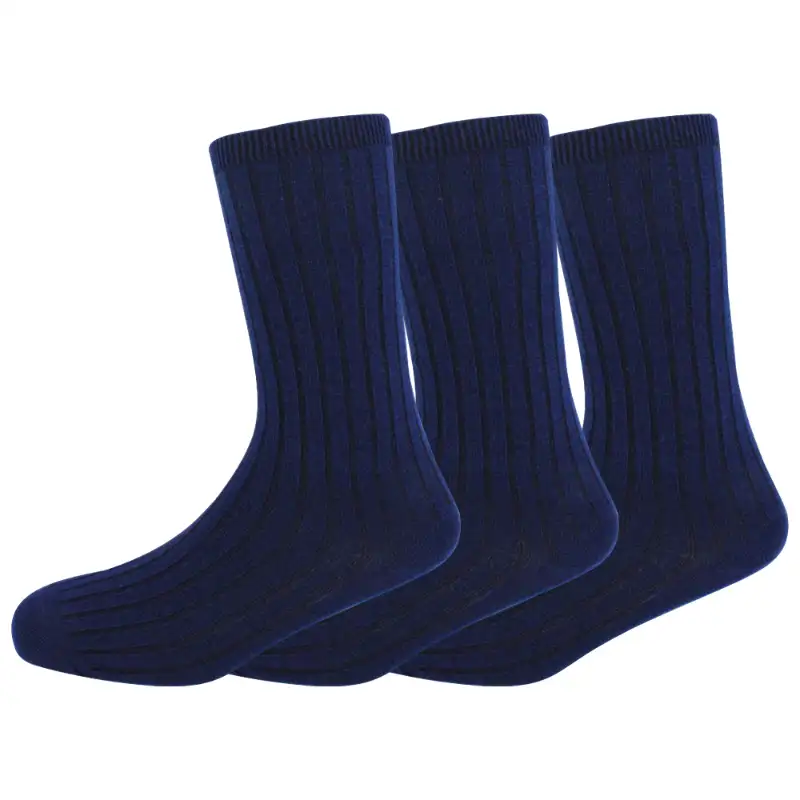 Men Formal Socks White Grey Blue Black Color Solid Mid-Calf/Crew Length ...